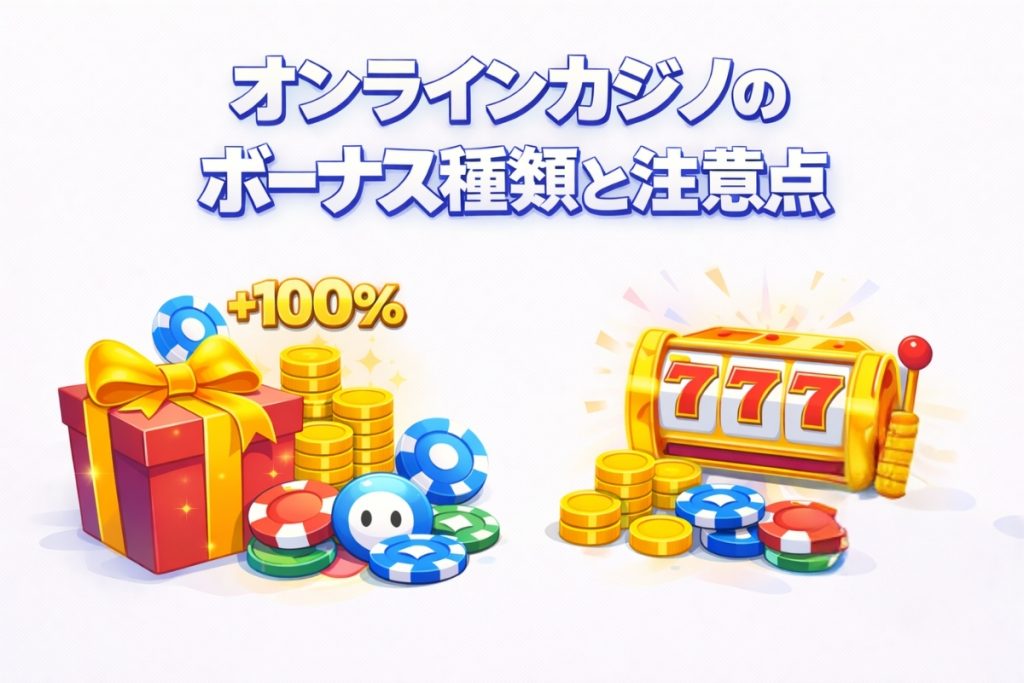 オンラインカジノ ボーナス
