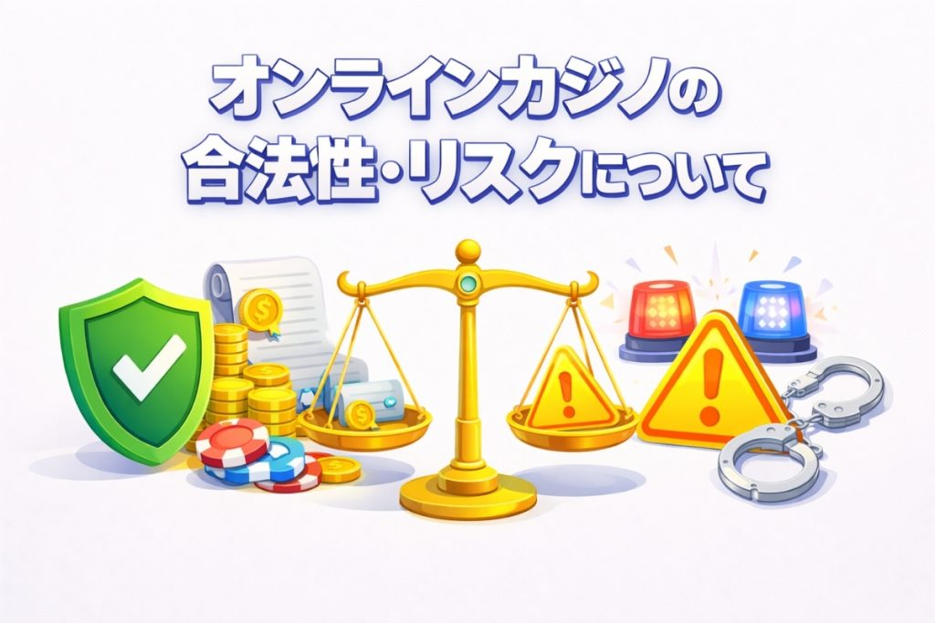 オンラインカジノ 合法性・違法性